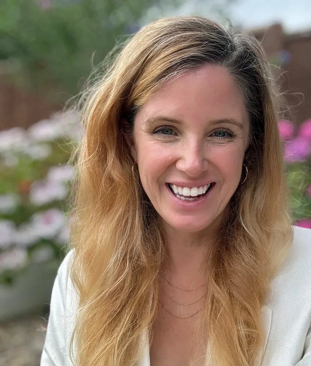Rebecca Page smiling